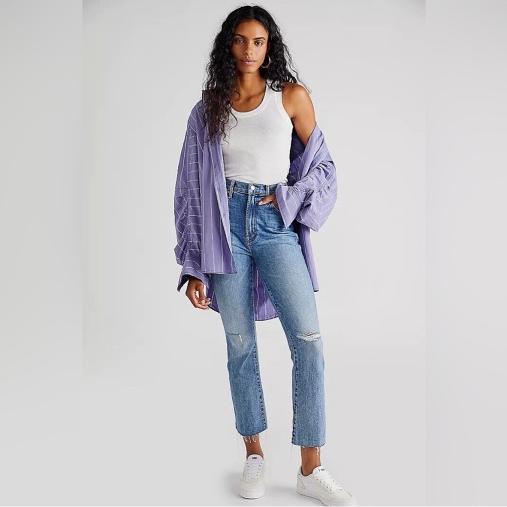 MOTHER The Hustler Ankle Fray 25